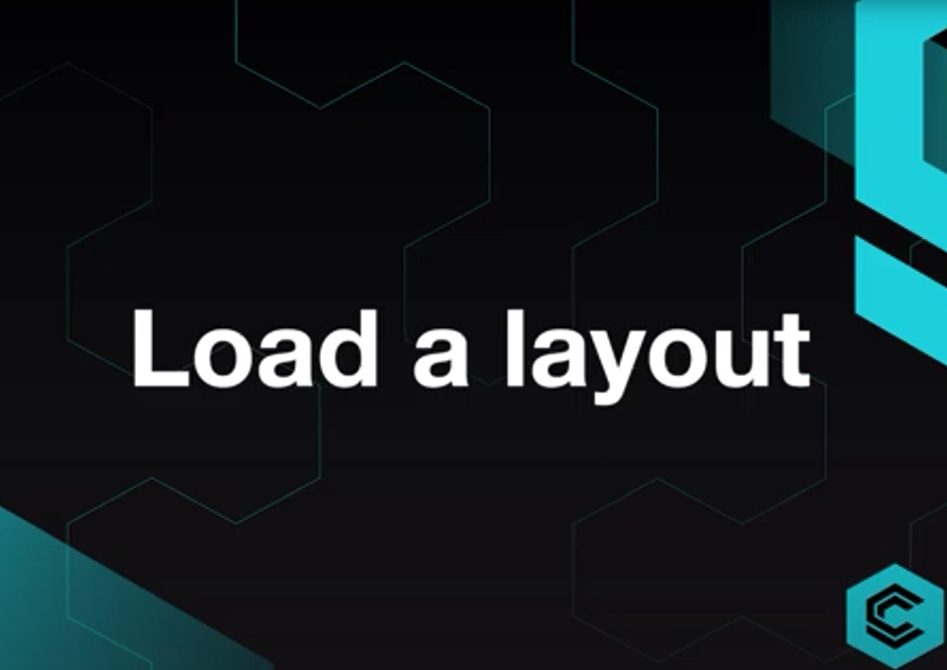 cPro – Load a layout